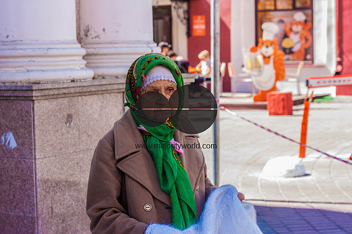 Russian 'Babushka' in Kazan