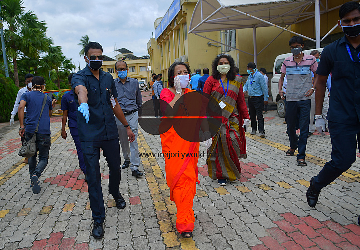 Stranded People Entering India, From Bangladesh