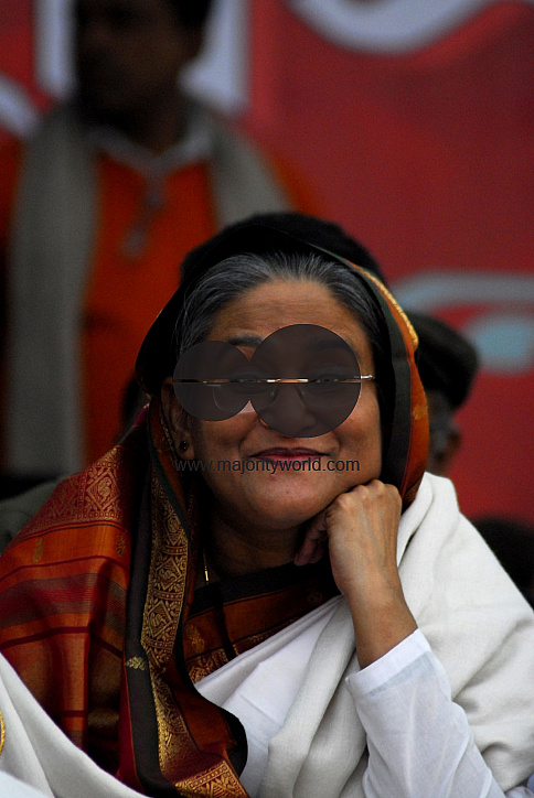 Sheikh Hasina announces a tough protest programe
