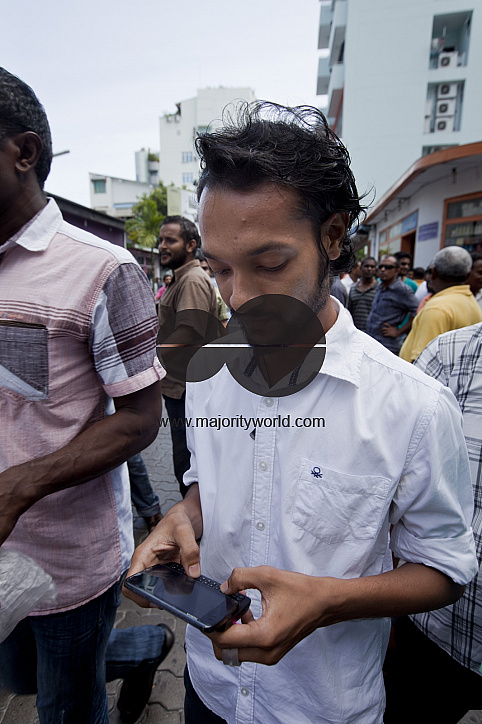 Male political protests