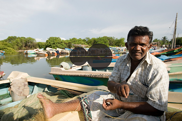 Sri Lanka. Mr. Maurice Perera, Fisherman. Negombo.
