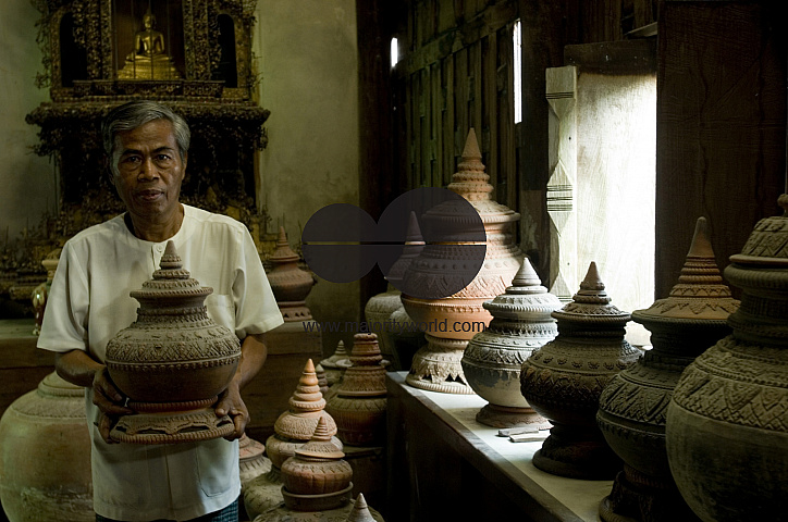Thailand. Pottery Museum on Koh Kred.