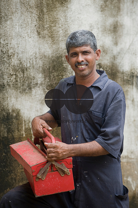 Sri Lanka. Mr. Maurice Perera, Fisherman. Negombo.