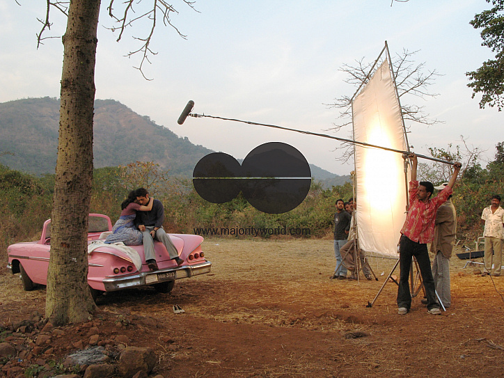 INDIA.Actors of Khoya Khoya Chand at Film City in Mumbai.