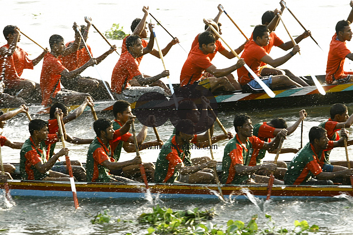 34th annual boat race on the Buriganga