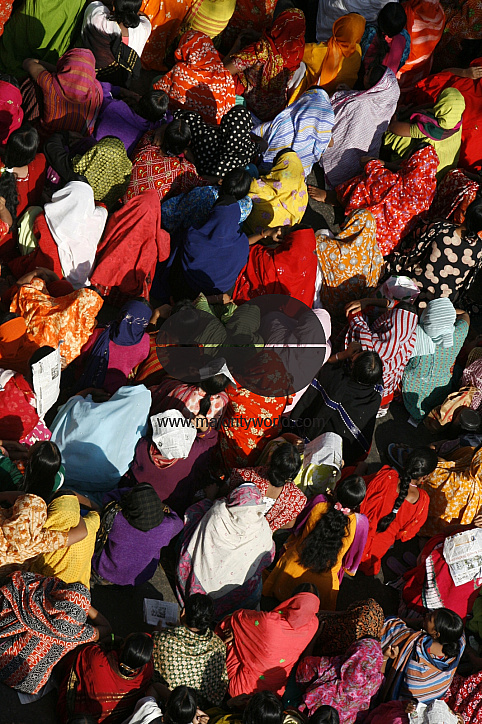 Garment Workers Protest