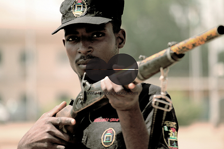 During battles Nigerian soldiers supply the Bangas with AK-47 and other more sophisticated weapons,