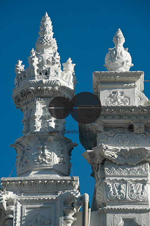 Mauritius. The Jumma Masjid Mosque in Port Louis.
