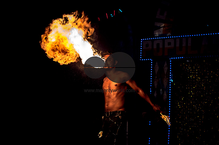 Inside the circus