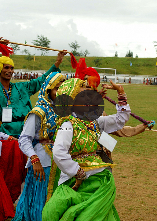 Preparation of emersion and the emersion of goddess Durga in Assam