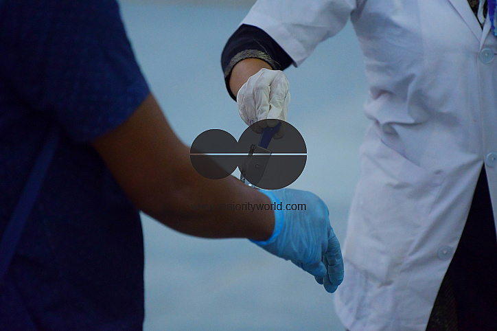 The first ever lockdown passengers train arrived in Agartala