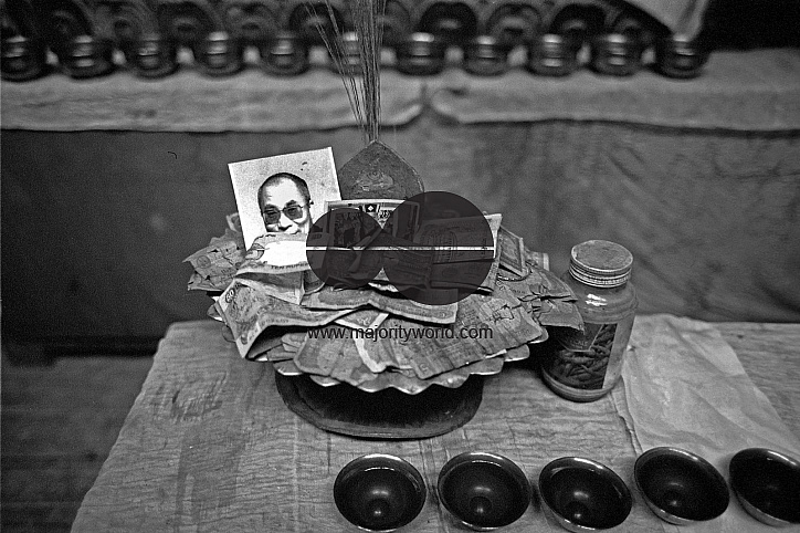 Leh monastery, alms bowl
