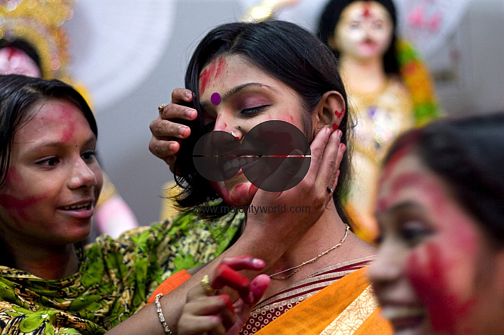 Bijoya Dashami, The colourful festival in Dhaka