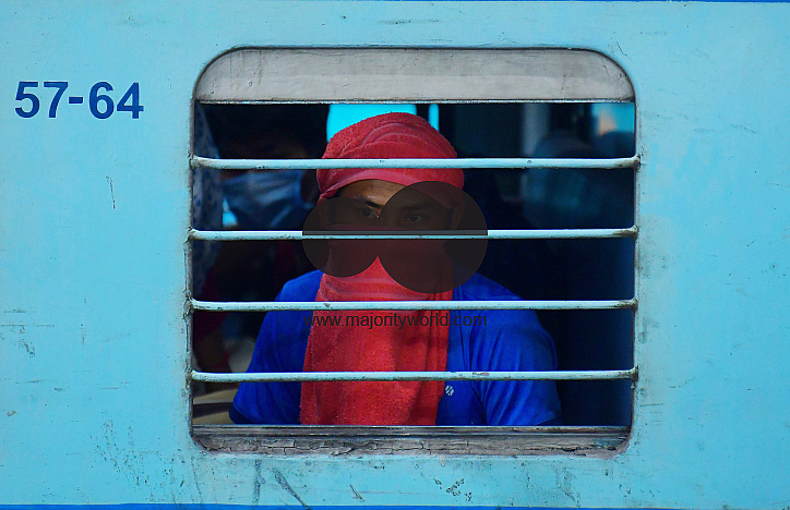 The first ever lockdown passengers train arrived in Agartala