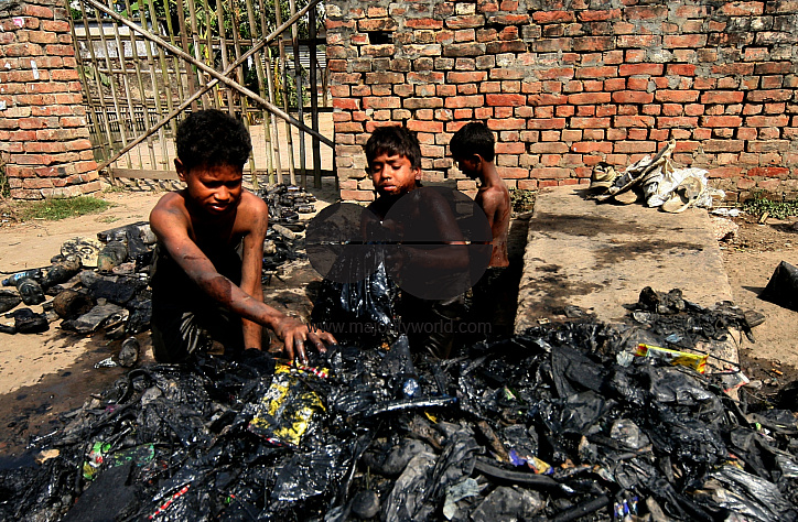 SEARCHING FOR RECYCLABLES