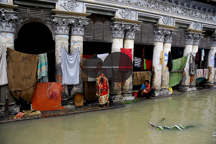 Huge damage at Sirajgonj because of flood
