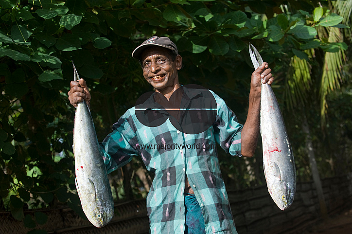 Sri Lanka. Mr. Maurice Perera, Fisherman. Negombo.