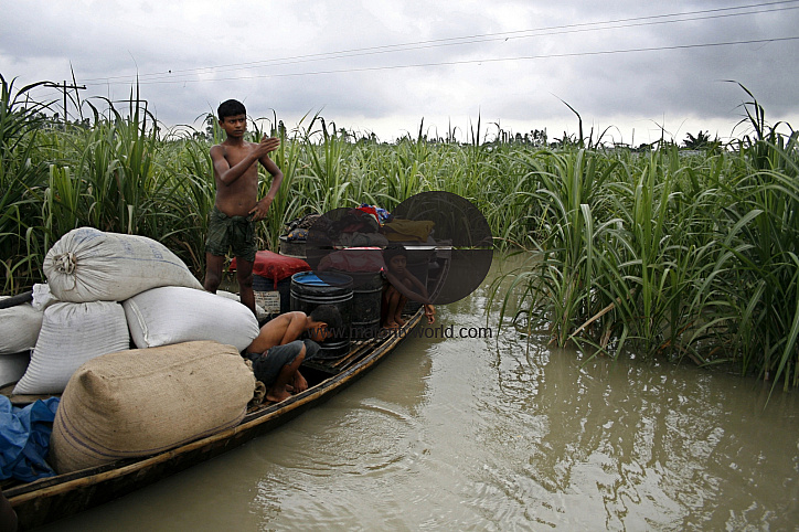 Country is under threat of flood