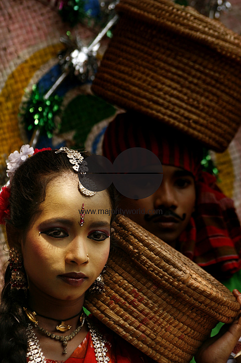 Celebrating the last day of Bangali year.