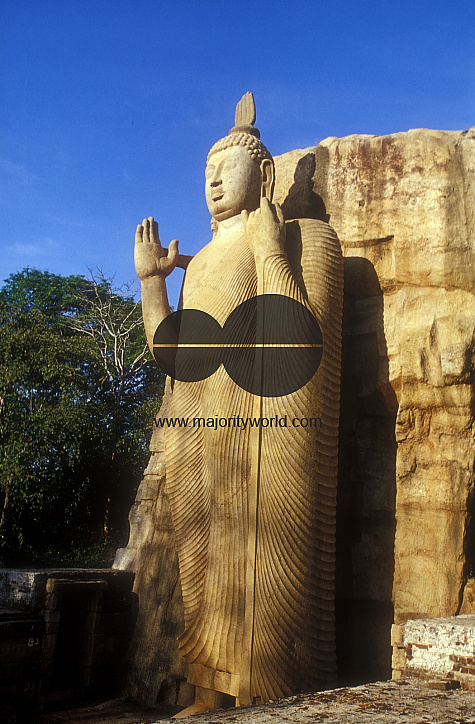 Sri Lanka. Aukana Buddha Statue.