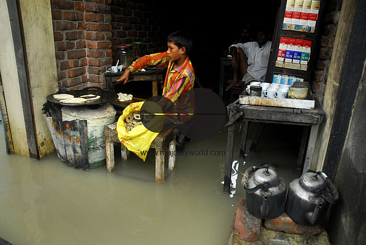 Huge damage at Sirajgonj because of flood