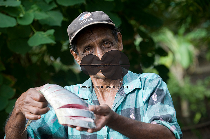 Sri Lanka. Mr. Maurice Perera, Fisherman. Negombo.