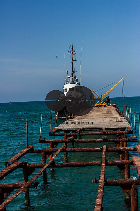 Port on the Black Sea