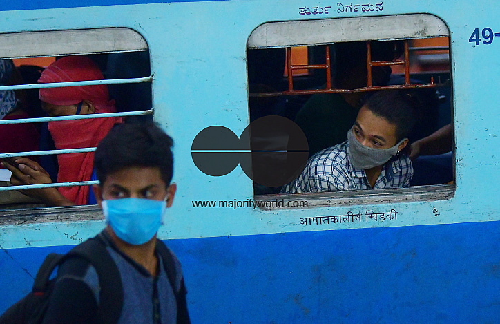 The first ever lockdown passengers train arrived in Agartala