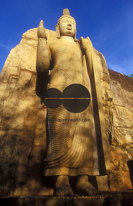 Sri Lanka. Aukana Buddha Statue.