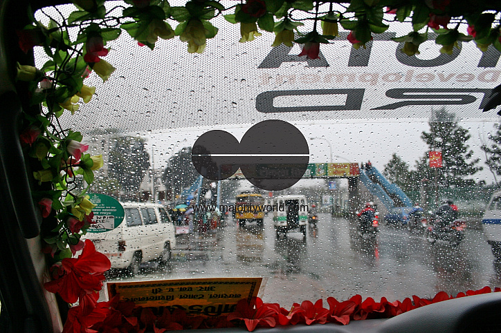 First rain