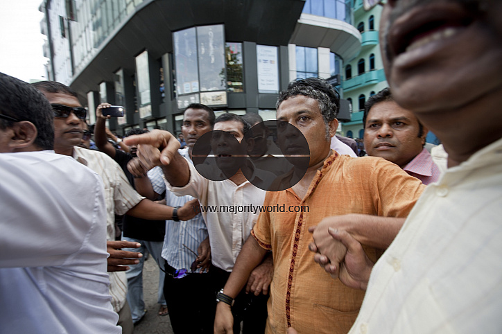 Male political protests