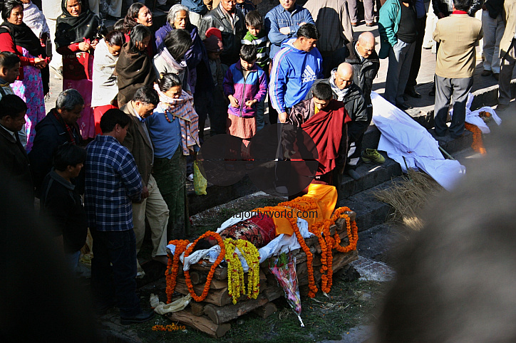 Hindu Funeral in Nepal