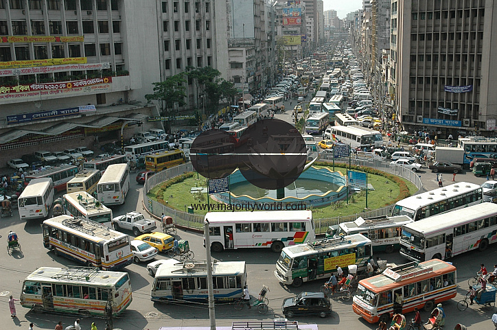 Traffic Jam in Bangladesh