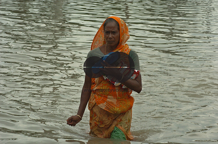 Shirajganj city under water