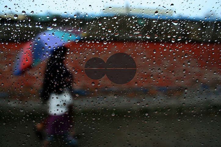 First rain
