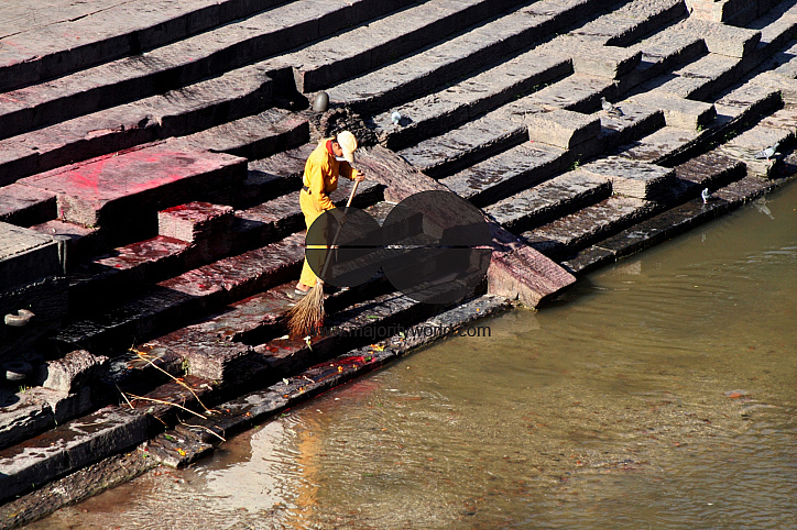 Hindu Funeral in Nepal