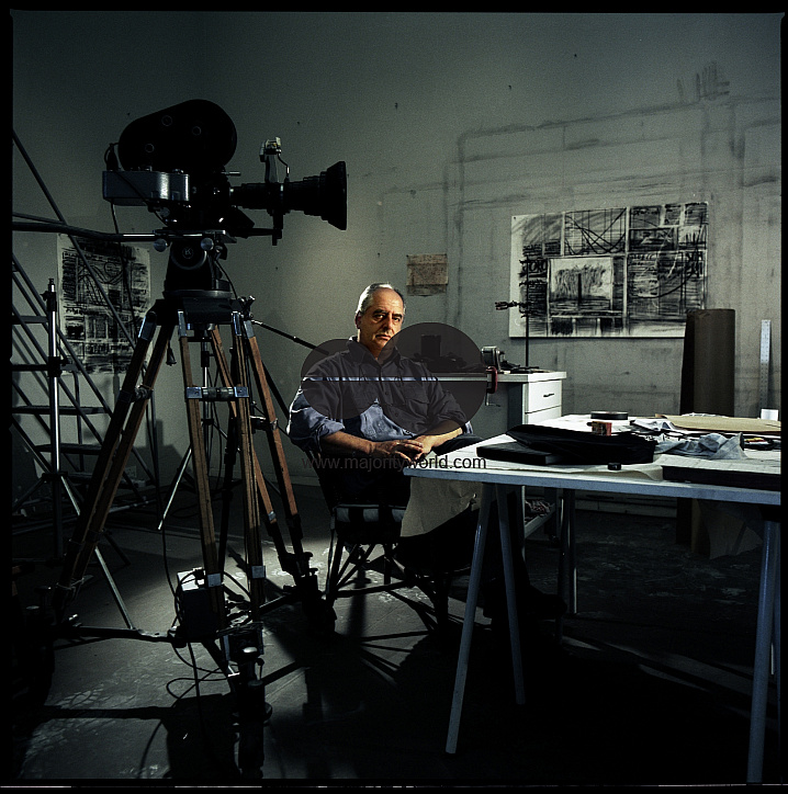 South Africa. Johannesburg.  Artist and film maker.William Kentridge. 2003.