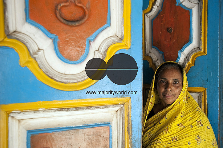 India. Home in Thittacheri town. South India.