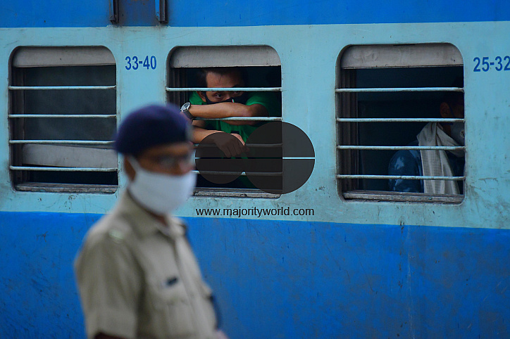 The first ever lockdown passengers train arrived in Agartala
