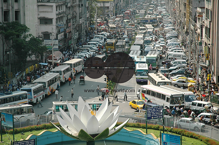 Traffic Jam in Bangladesh