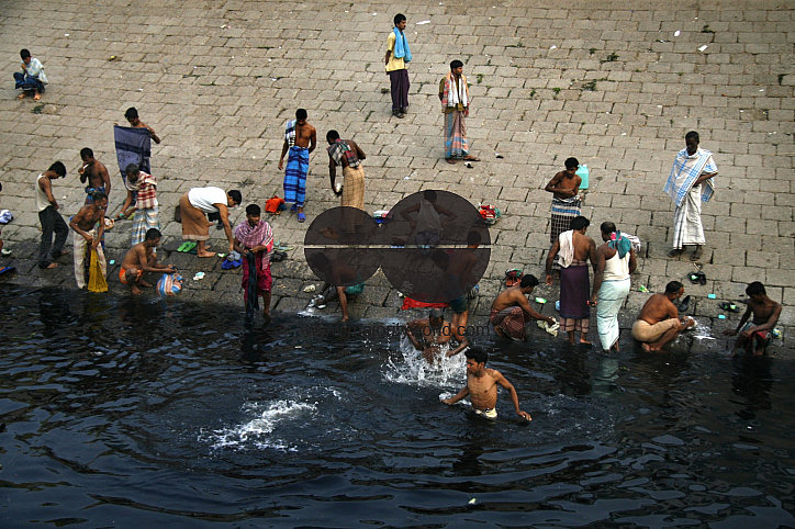 Pollution in the Buriganga