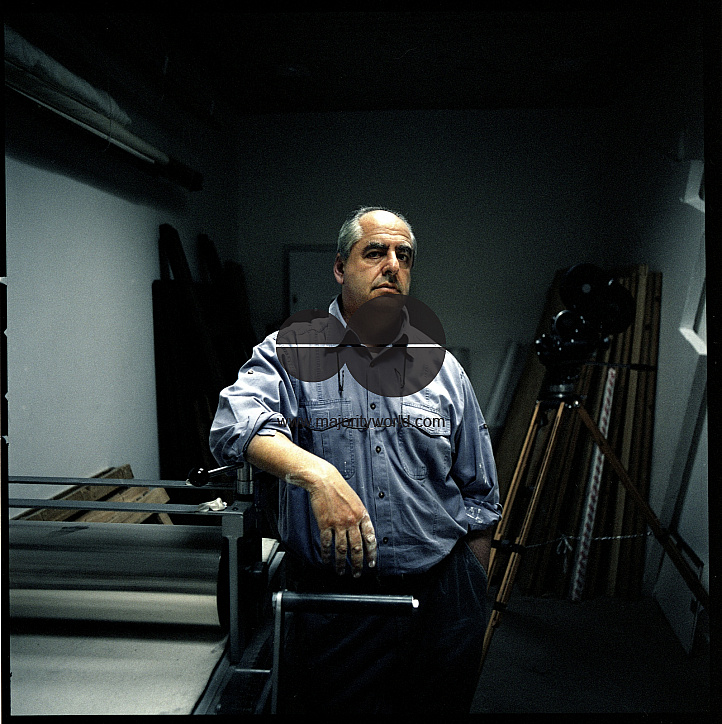 Artist and film maker William Kentridge. 2003.
