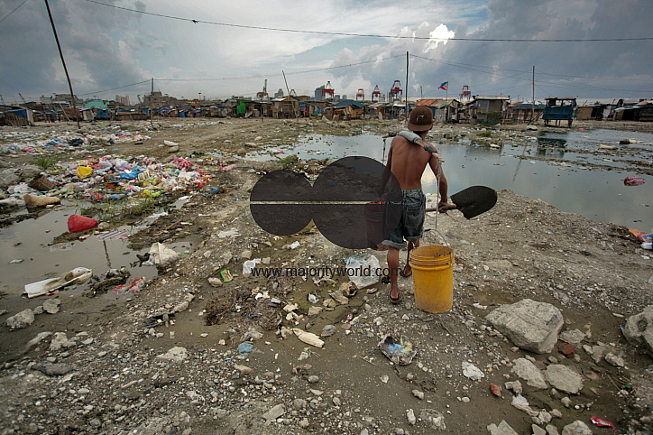 Baseco shantytown, Manila