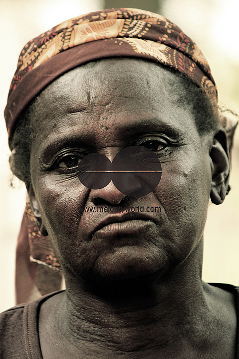 At the invasion of her village, Gava in Gwoza, 54 year-old Asabey Ali’s family fled. Her husband cli