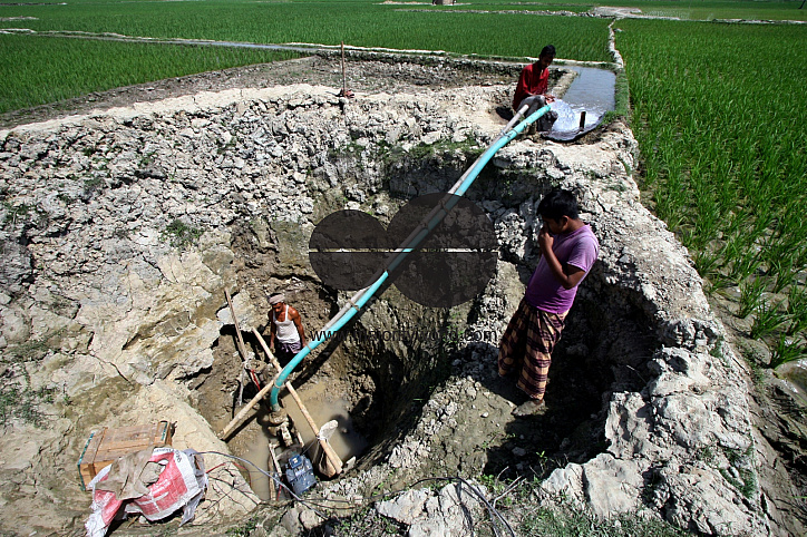 Crisis of irrigation water