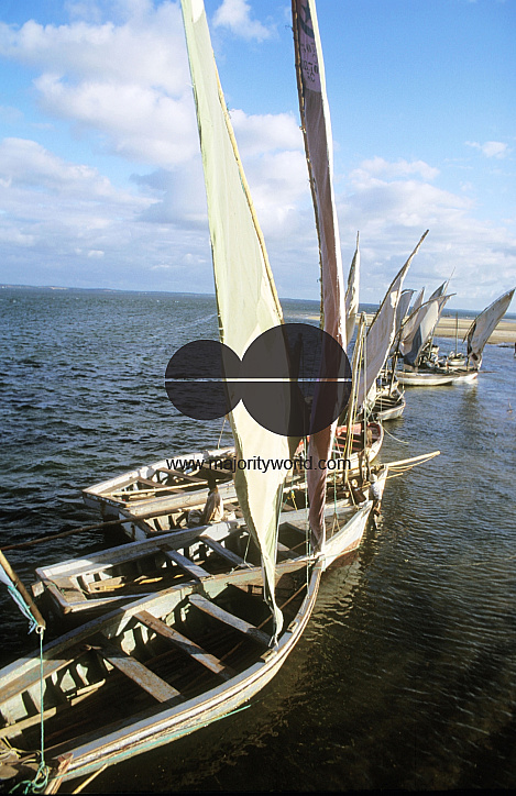 Dhows on Inhambane Bay