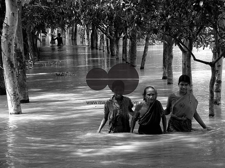 Second phase flood at Gaibandha