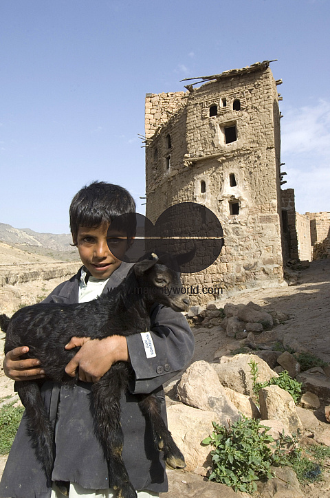 Yemen. Bait Baus. A near abandoned village.