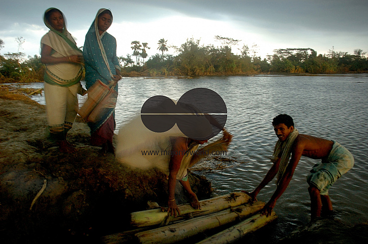 Cyclone Aila devastation at Sundarban-India