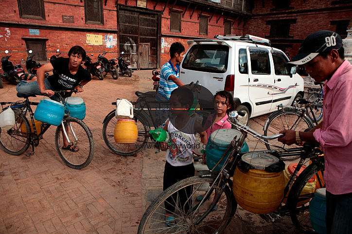 People of Nepal, fresh water shortage in nepal